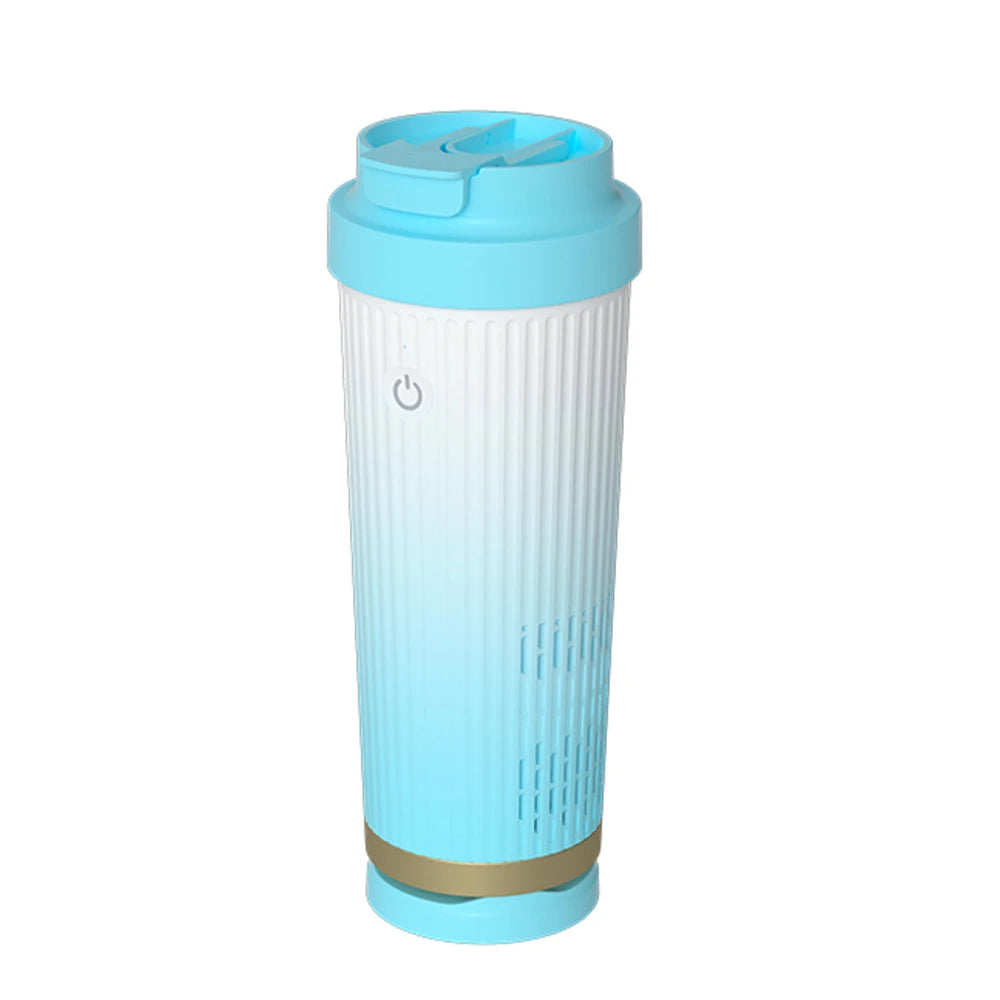 Smart 2 In 1 Car Heating Cooling Cup - Digital Temperature Blue
