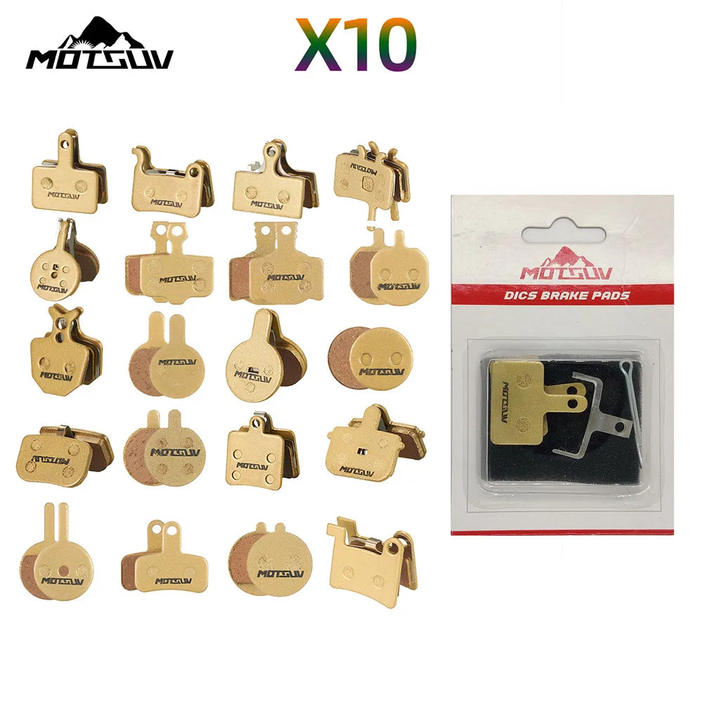 Copper Base Bike Brake Pads &ndash; Broad Disc Brake Compatibility