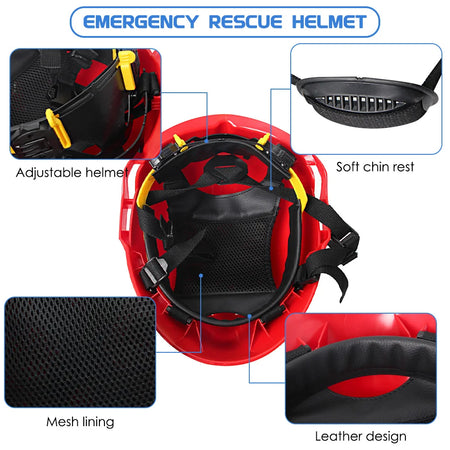 Emergency Rescue Helmet &ndash; Reflective Firefighter Safety