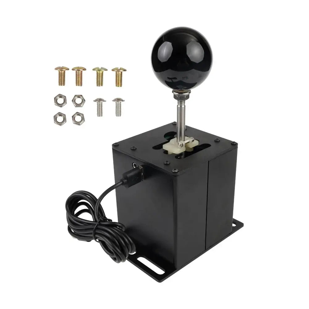 PC USB H Gear Shifter For Logitech G27 G29 G25 G920 For Thrustmaster T300RS/GT Shift Knob For ETS2 Simracing Racing Game by InterCyprus Trading Ltd