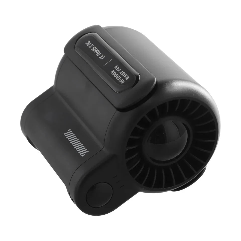 Portable Rechargeable Waist Fan Mini &ndash; 4500mAh Long Runtime