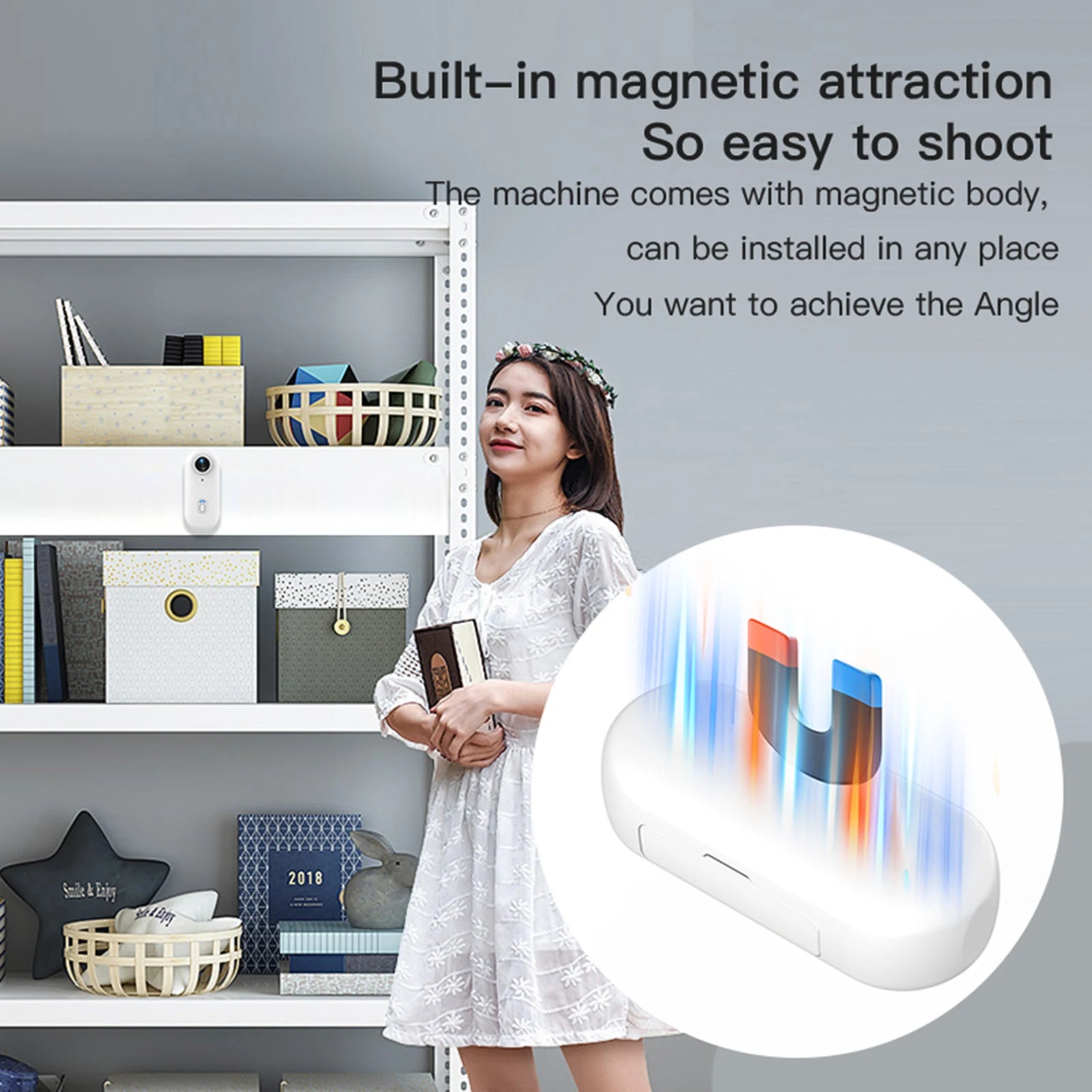 1080P Tiny Action Camera &ndash; 120 Degree Wide Angle Lens