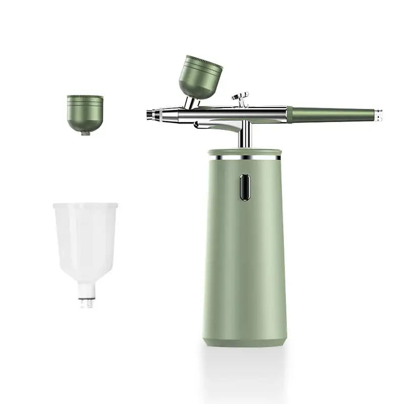 Mini Oxygen Injector Handheld &ndash; Deep Hydrating Rejuvenation Green Color