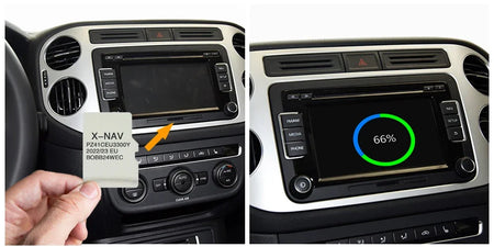 X-NAV Sat Nav PZ41C-EU330-0Y &ndash; Europe UK RU 8GB Maps