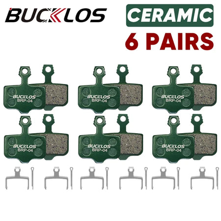 Bucklos Ceramic Hydraulic Disc Pads SRAM Elixir &ndash; Durable Ceramic 6Pairs