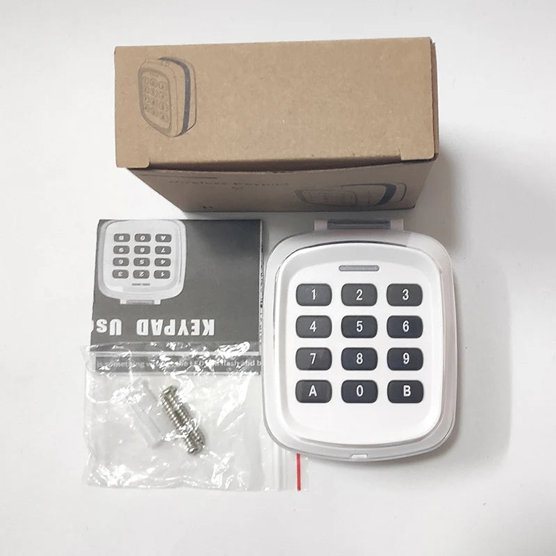 Multi-Frequency Wireless Keypad Garage Door Remote Control