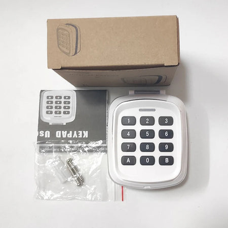 Multi-Frequency Wireless Keypad Garage Door Remote Control