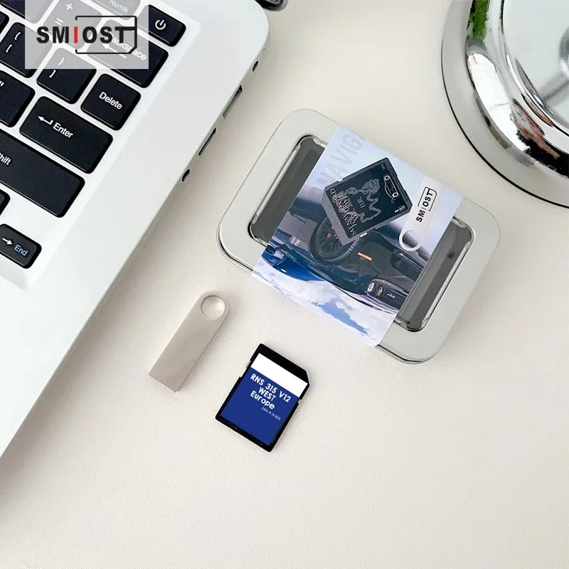 8GB Memory Card For VW RNS315 - Fast European Map Loading