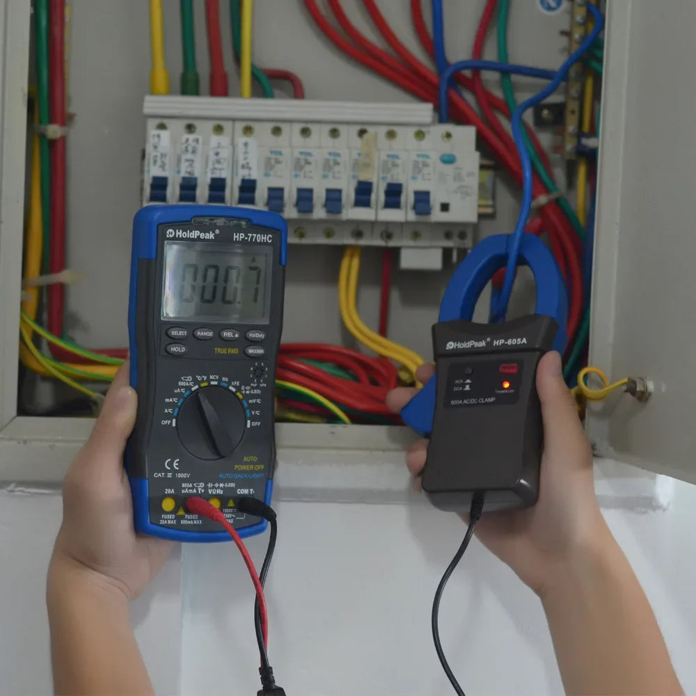 HoldPeak HP-605A Clamp Meter &ndash; 600A Analog Display Pro
