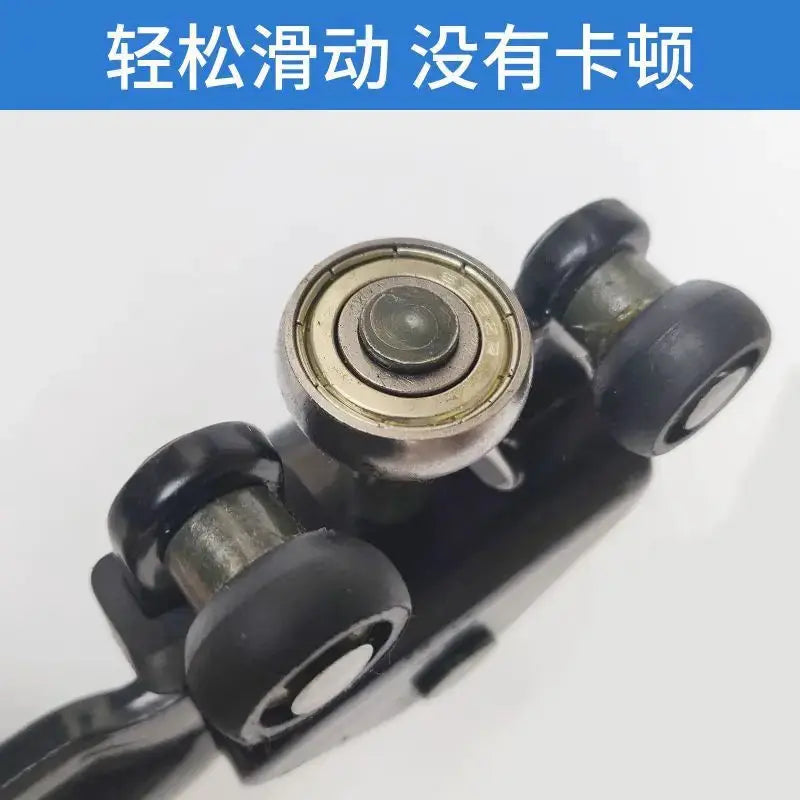 For JAC Refine M3 Right Sliding Door Roller Middle Centre Center Bracket 6706200V0010 6706400V0010 6706600V0010 by InterCyprus Trading Ltd
