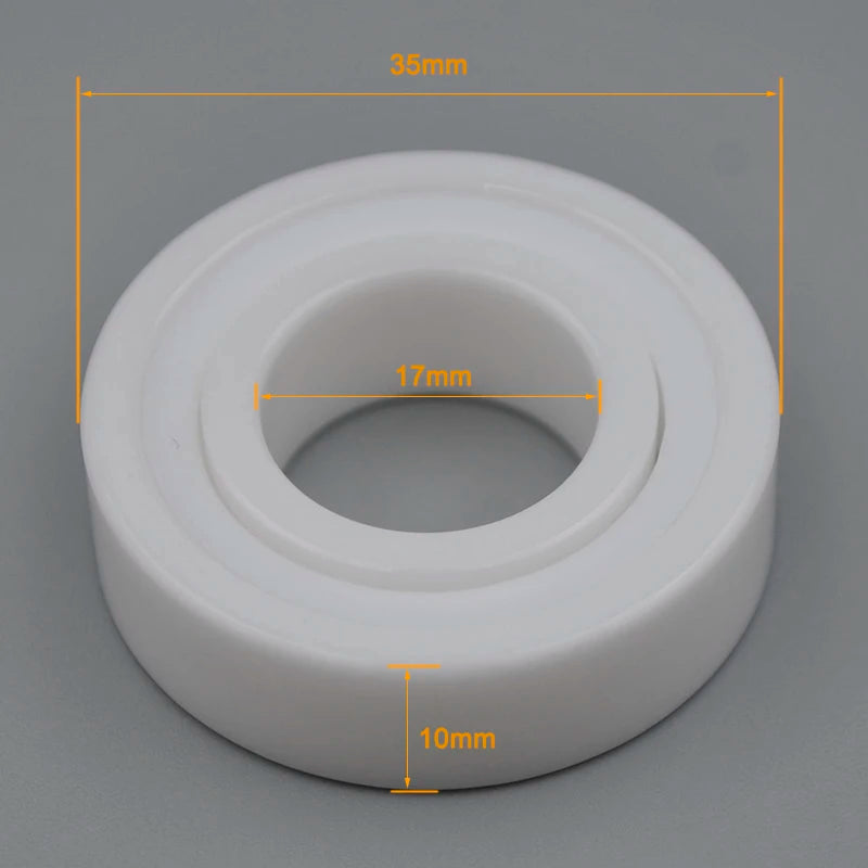 Ceramic Bearing 6000 Series 2RS &ndash; Ultra Low Friction 6003-2RS 17x35x10mm / CHINA
