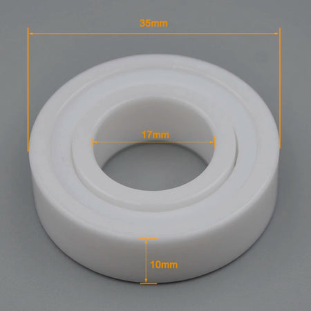 Ceramic Bearing 6000 Series 2RS &ndash; Ultra Low Friction 6003-2RS 17x35x10mm / CHINA