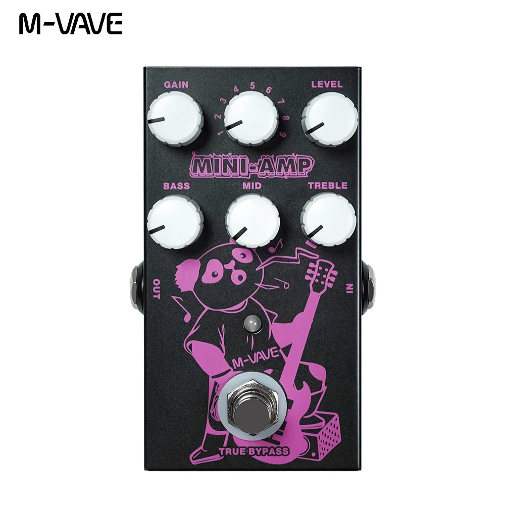 M-Vave-Classic Delay Effect Pedal &ndash; 600ms Delay Time MINI-AMP