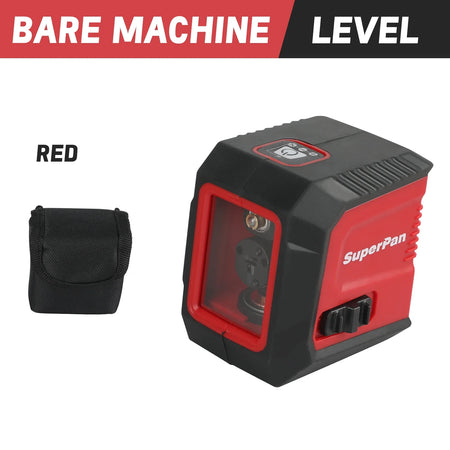 Laser Level Mini 2-Line Cross Horizontal &ndash; Auto Alignment red-No battery