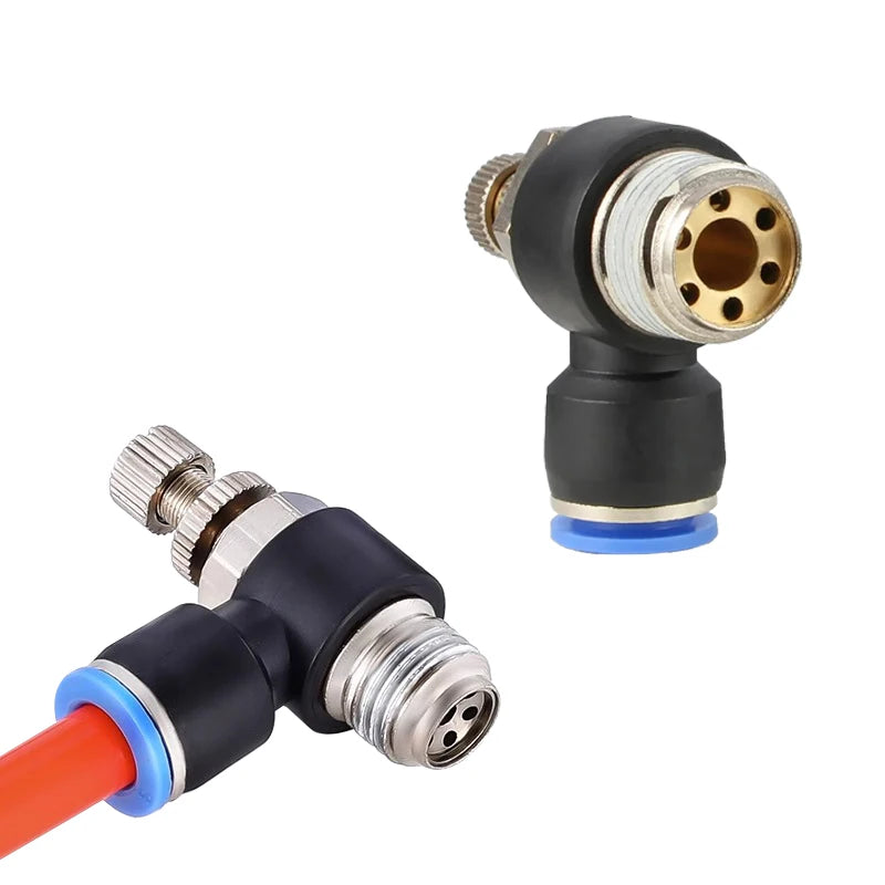5PCS SL Type Fast Connection Pneumatic Fitting &ndash; High-Speed Air Regulation