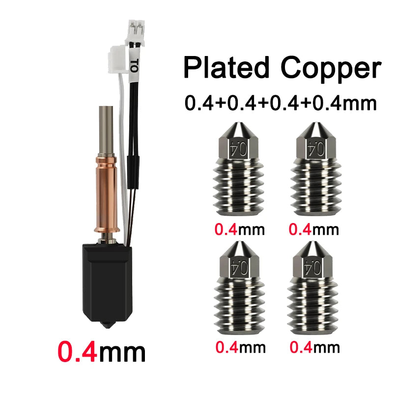 Kobra 3 Hotend Upgrade Kit &ndash; Ceramic Hotend For Kobra 3 0.4-PC-4444
