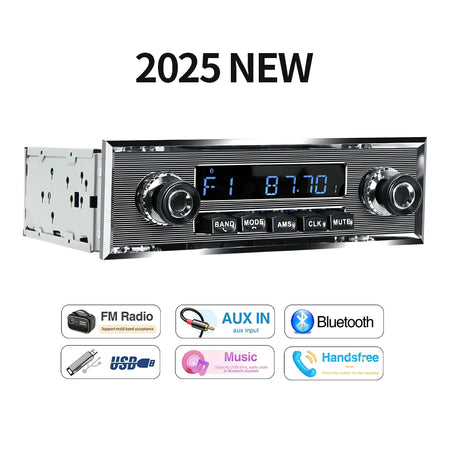 Car Radio For Mercedes Benz 1Din MP3 &ndash; Bluetooth USB 2025 NEW