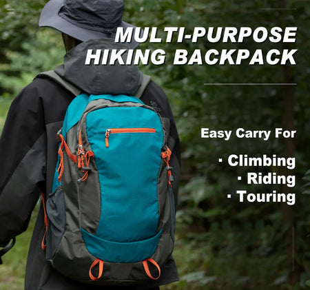 Waterproof Climbing Outdoor Backpack &ndash; 40L Capacity Blue