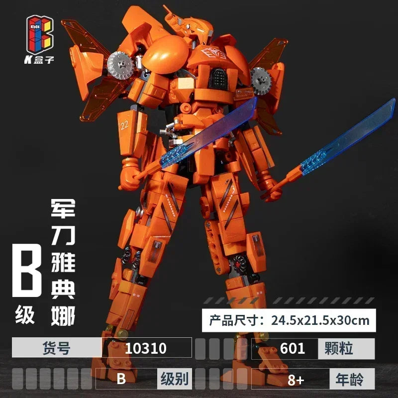 TOYLINX Clearance DIY Mecha Building Blocks ABS Collectibles