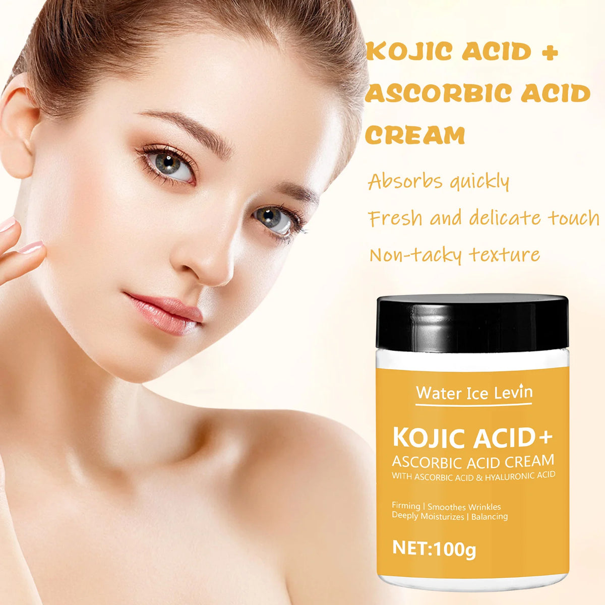Kojic Acid Firming Cream &ndash; Moisturizing and Whitening Skin Solution