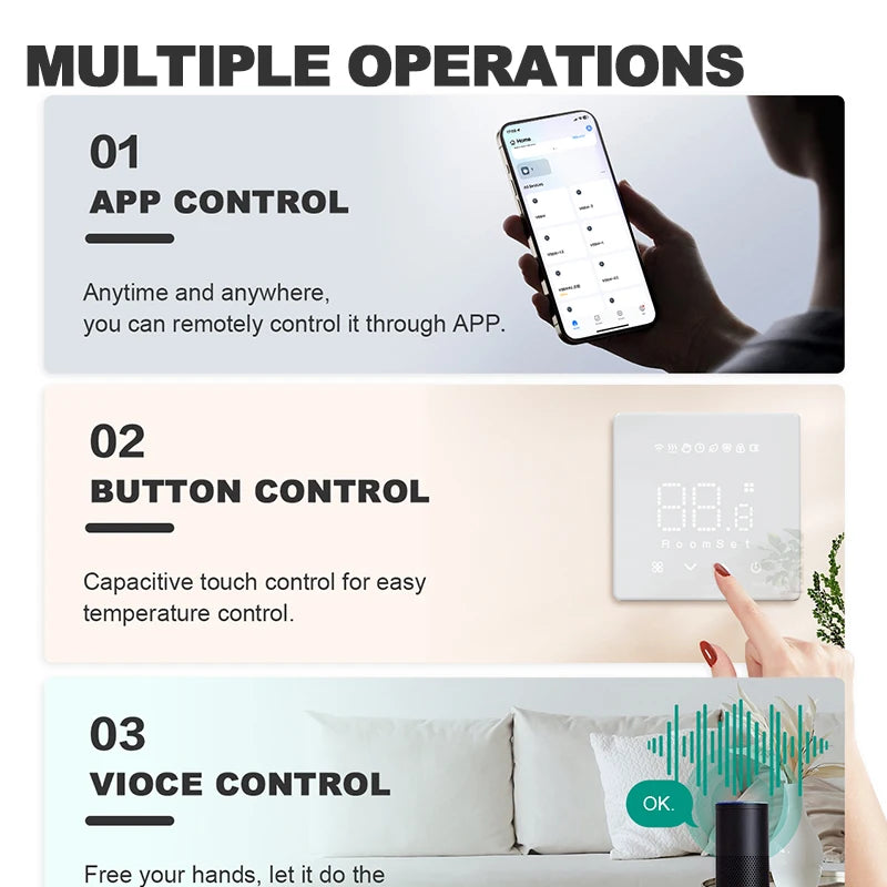 Tuya Thermostat for Water Boiler &ndash; Alexa and Google Home