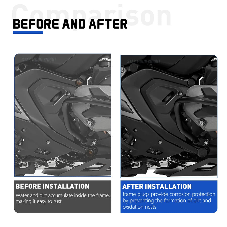 BMW R 1300 GS Gövde Uç Kapakları, 2023-2024 R 1300 GS ADV Motosiklet için ABS Plastik Kapaklar