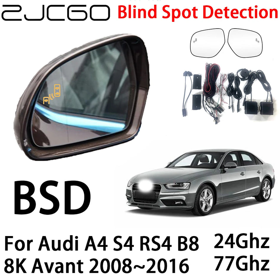 Audi A4 S4 RS4 B8 8K Avant İkili MmWave Radar Uyarı Sistemi Arka Tamponda Kör Nokta Tespit Sistemi