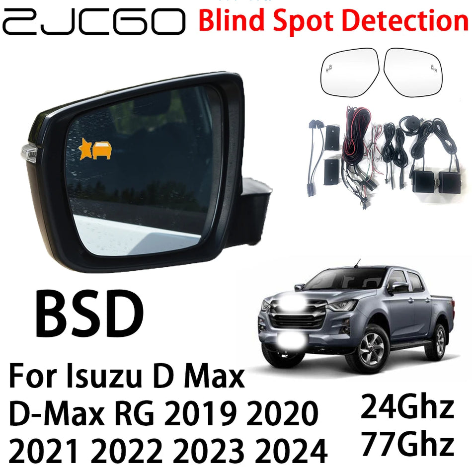 Sistema di allerta radar per Isuzu D-Max con rilevamento dell'angolo cieco e avviso di traffico trasversale posteriore
