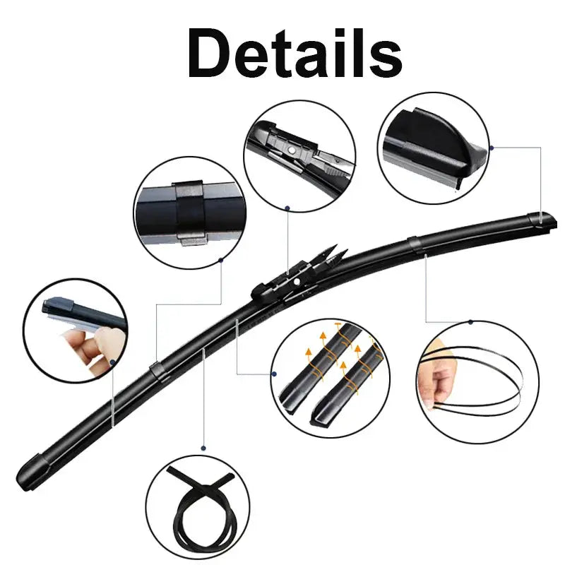 MISIMA Front Wiper Blade For Toyota Aygo MK2 Peugeot 108 Citroen C1 MK2 26" 2014 2015 2016 2017 2018 by InterCyprus Trading Ltd