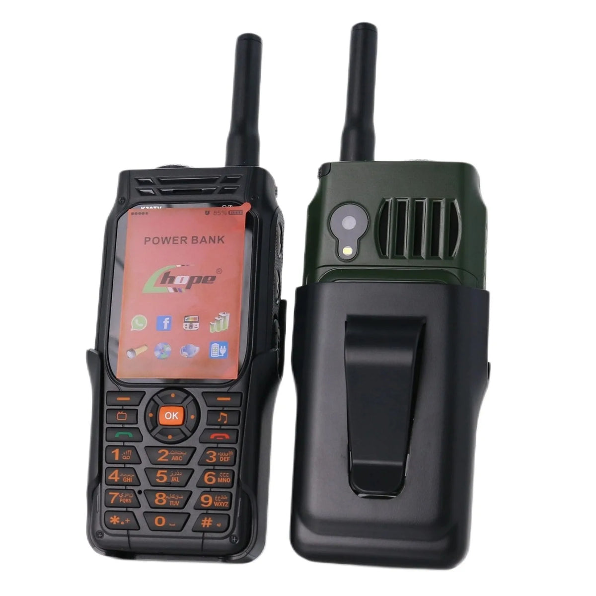 Unlocked Shockproof Outdoor Phone With Antenna &ndash; Big Battery