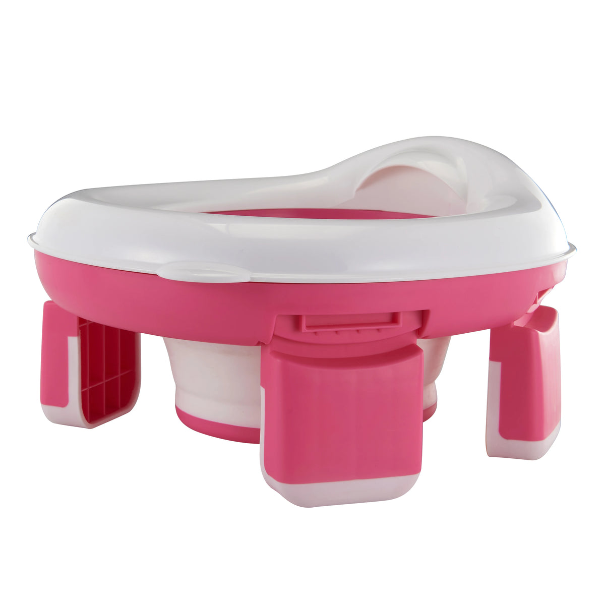 3 In 1 Travel Toilet Seat Foldable Potty Ultra Safe Pink