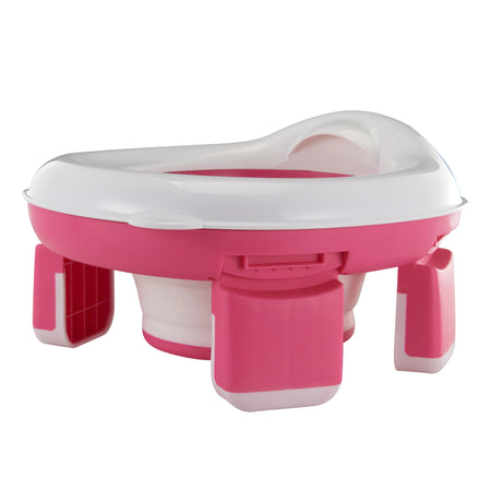 3 In 1 Travel Toilet Seat Foldable Potty Ultra Safe Pink