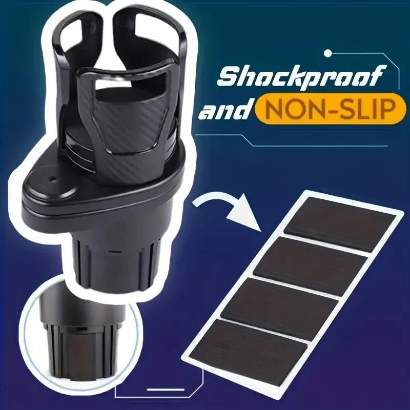Car Cup Holder Expander Mount &ndash; 360 Degree Rotation