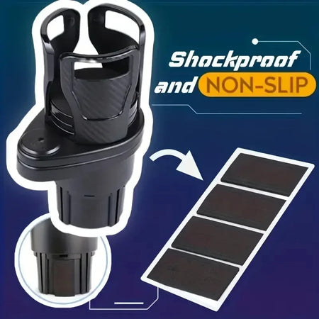 Car Cup Holder Expander Mount &ndash; 360 Degree Rotation