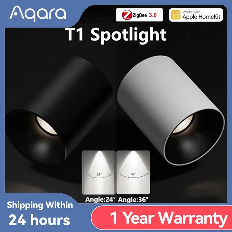 Luz Inteligente Regulable Aqara Con Controles Adaptativos y Antideslumbrante