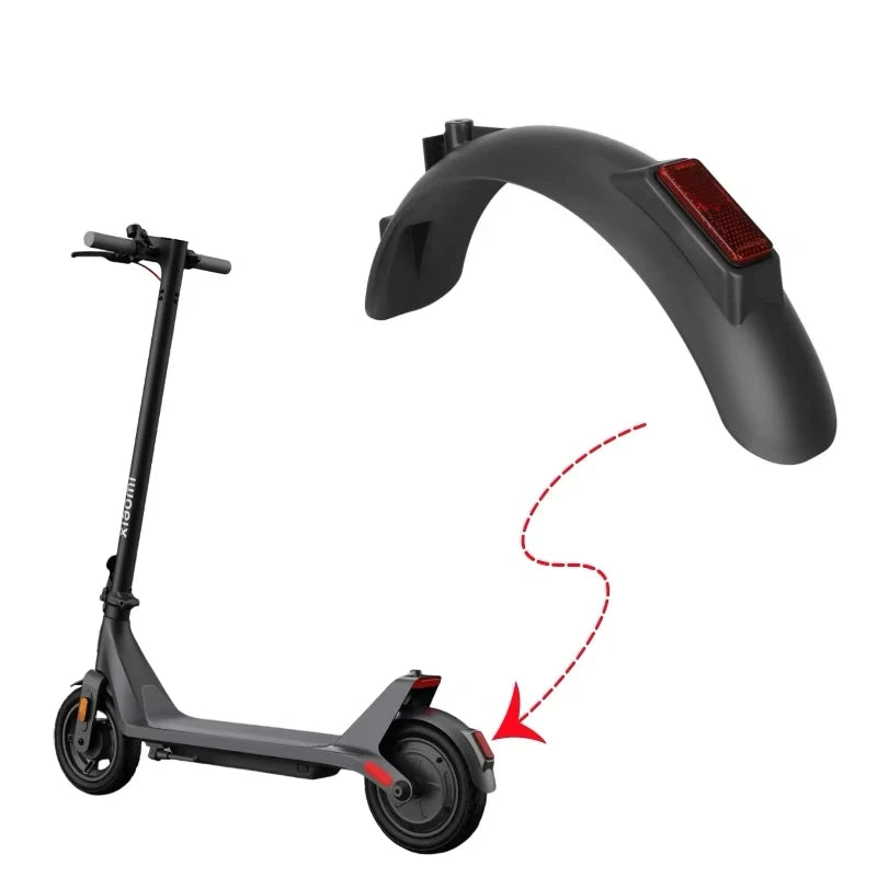 Xiaomi Scooter Rear Fender &ndash; Durable ABS Material with Taillight Bracket