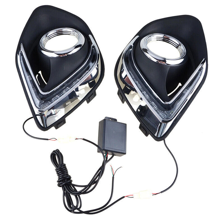 Mitsubishi ASX 2013-2015 LED Daytime Running Lights Waterproof Fog Lights