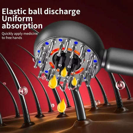 Electric Hair Regrowth Brush &ndash; Infrared Light Therapy