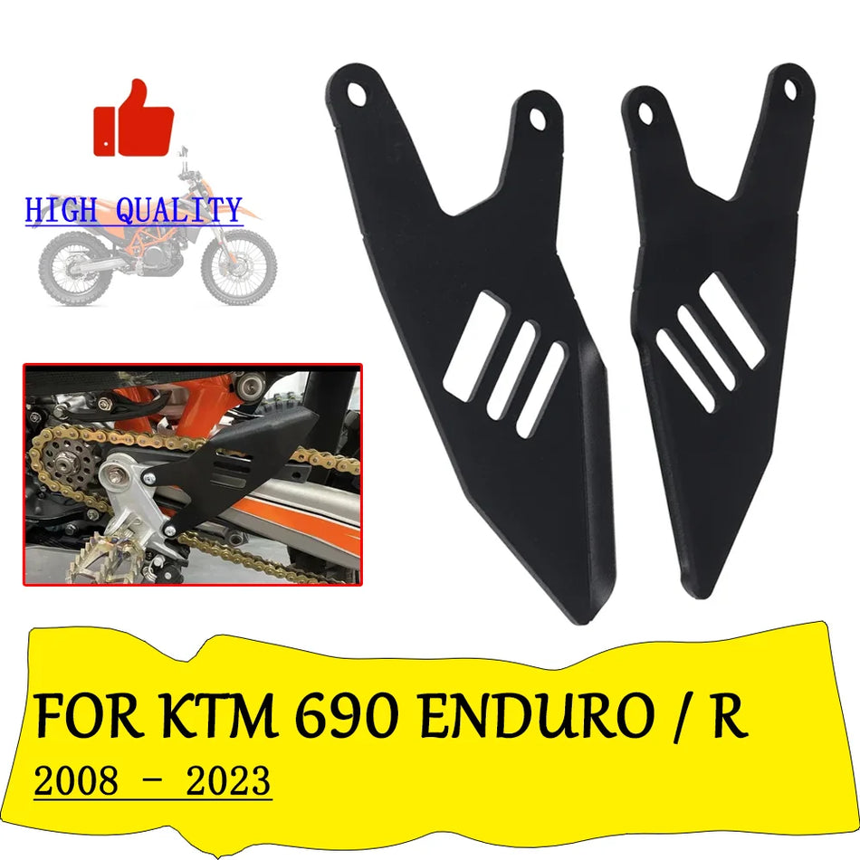 Support de protection de garde de talon pour KTM 690 Enduro SMC R et Husqvarna 701 Enduro, s'adapte aux sacs sans bagages
