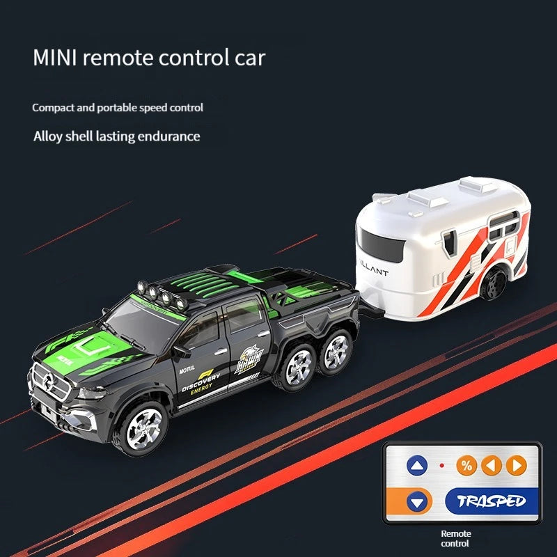 Mini RC Car 1/64 Remote Control Off Road &ndash; Drift Ready C-8801A white box