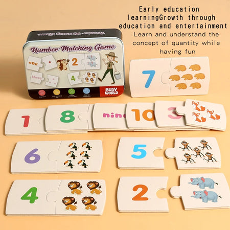 Pattern Matching Game Set - Shape Recognition Boost