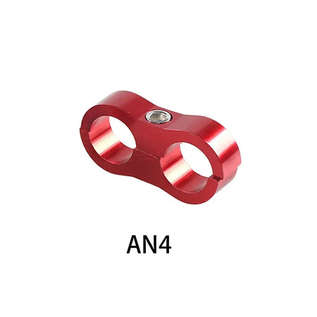 Universal AN4 AN6 AN8 AN10 Billet Oil Fuel Water Hose Tube Seprator Divider Clamp aluminum line separator Kit by InterCyprus Trading Ltd