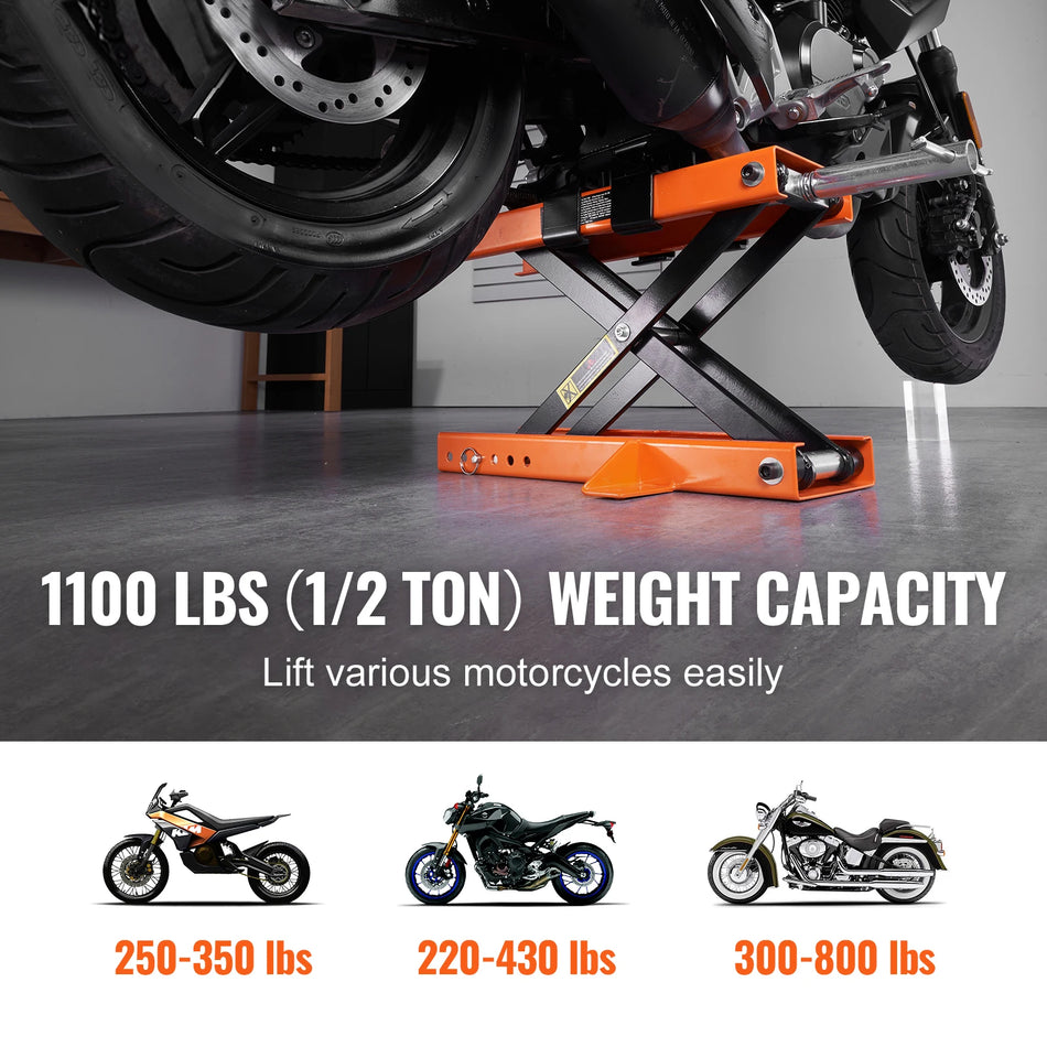 1100 Lbs Motorfiets Lift – Veilig En Stabiel