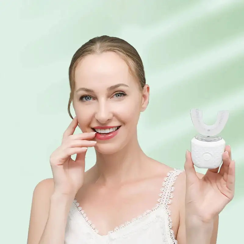 U Shaped Electric Toothbrush For Adults USB 360 Rechargeable