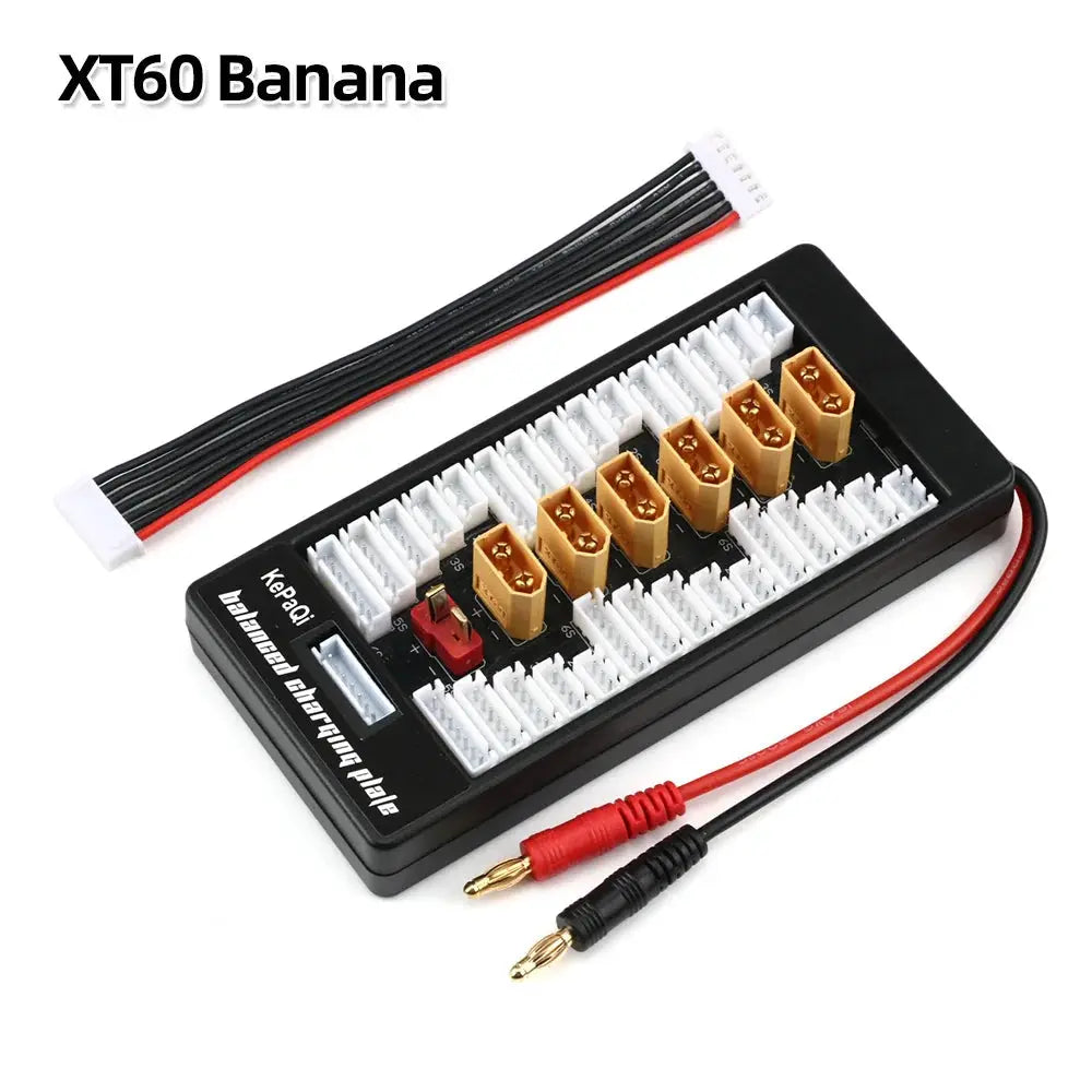 Multi 2S-6S Lipo Parallel Balanced Charging Board XT60 Plug For RC Battery Charger B6AC A6 720i Parallel Charging Plate Board by InterCyprus Trading Ltd