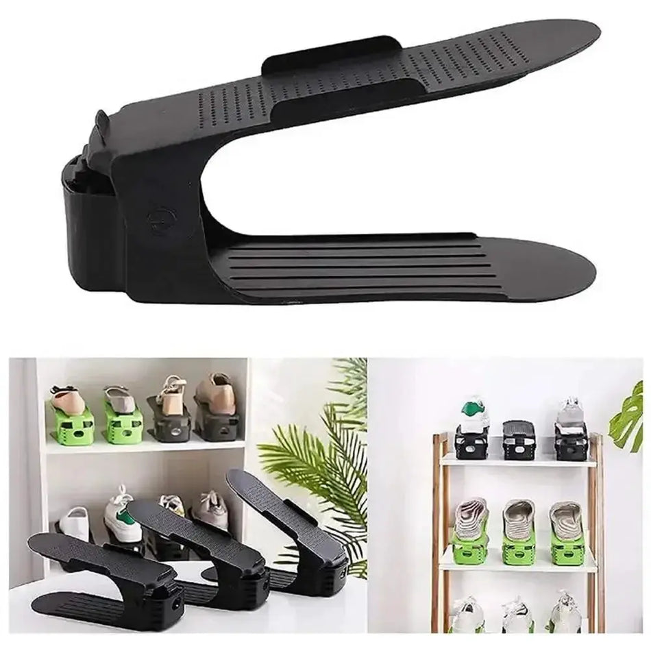 Adjustable Shoe Organizer Shoe Support Rack 5/10PCS Shoe-Shelf for Closet Cabinet Closet Stand Shoes Storage Rack Shoebox by InterCyprus Trading Ltd