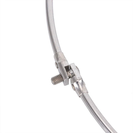 Gmarty Stainless Steel Folding Fishing Net Head - Compact and Durable