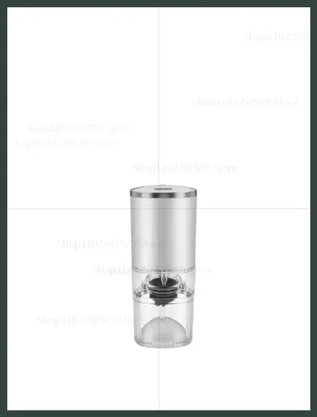 2025 Portable Hand Coffee Grinder &ndash; USB Rechargeable Burr White