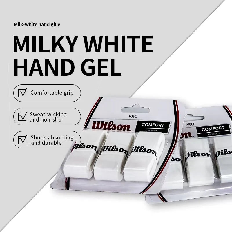 W Tennis Overgrip Fascia Antiscivolo per Sudore Badminton 3 Pezzi