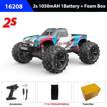 MJX 16208/16209/16210 RC Car &ndash; High Speed 4WD Off Road 16208-2S Foam box